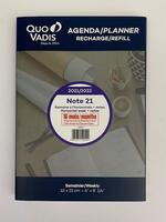 Note 21 Planner Refill