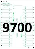 Scantron 9700 -Item Analysis Each