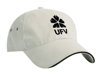 UFV Cotton Hat Vertical Logo