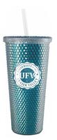 UFV Tall Tumbler W Straw Metallic