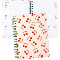 Cherry Academic Planner Medium Coil