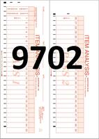Scantron 9702- Item Analysis Each