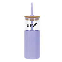UFV Glass Tumbler W/Silicone Sleeve