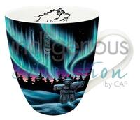 Sky Dance Inukshuk Mug