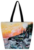 Killer Whale Tote Bag