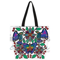 Floral Garden Tote Bag